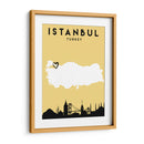 Estanbul - Mapas de amor de la ciudad 35 - Emiliano Deificus | Cuadro decorativo de Canvas Lab