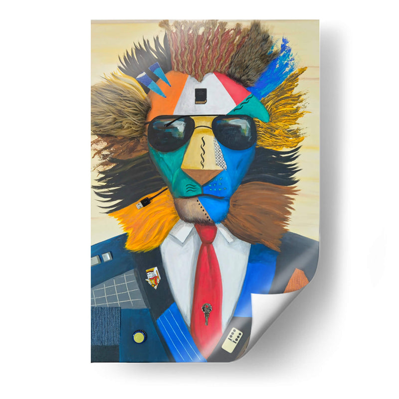 E-León Musk - Rodríguez Marconi | Cuadro decorativo de Canvas Lab