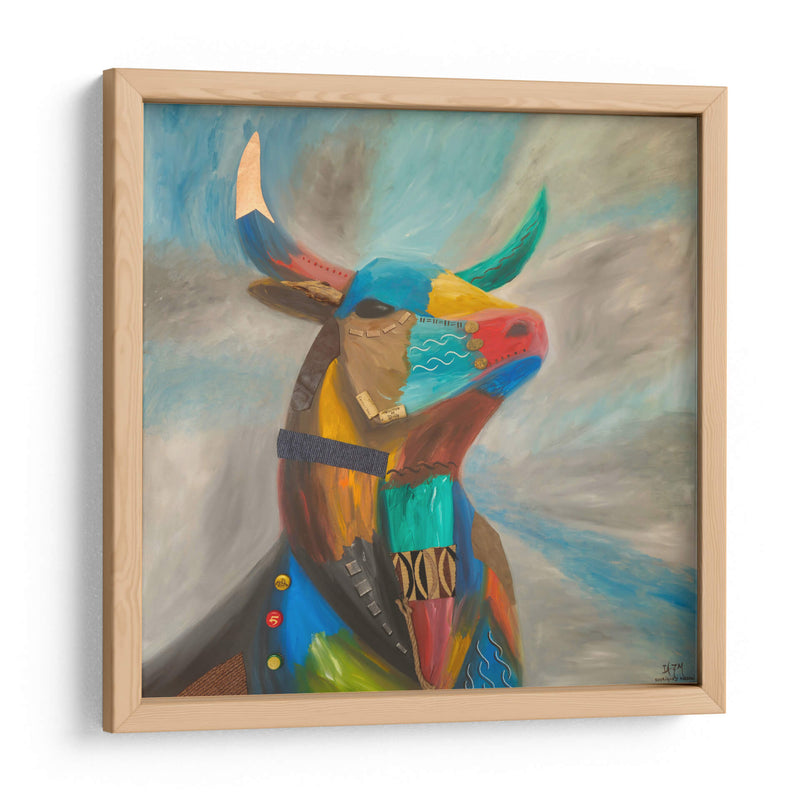 Toro indomable - Rodríguez Marconi | Cuadro decorativo de Canvas Lab