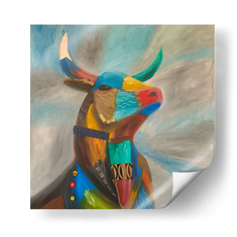 Toro indomable - Rodríguez Marconi | Cuadro decorativo de Canvas Lab