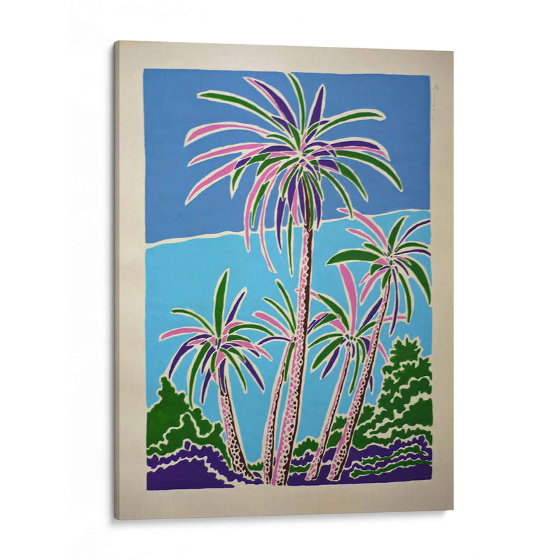 Palm trees - Virginia Maury | Cuadro decorativo de Canvas Lab