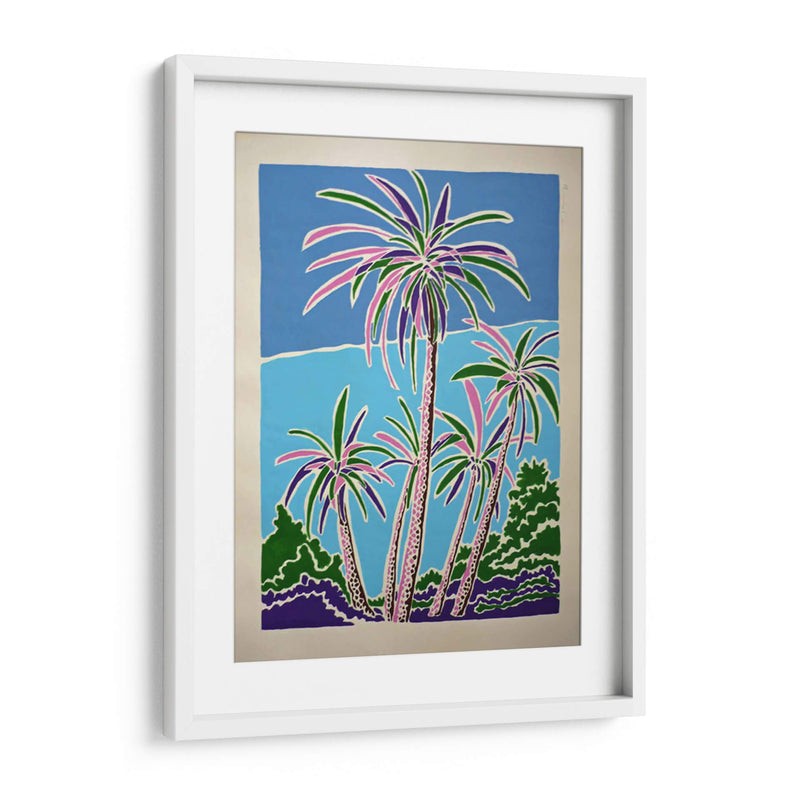 Palm trees - Virginia Maury | Cuadro decorativo de Canvas Lab
