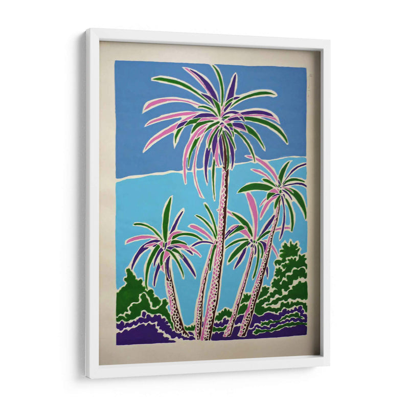 Palm trees - Virginia Maury | Cuadro decorativo de Canvas Lab