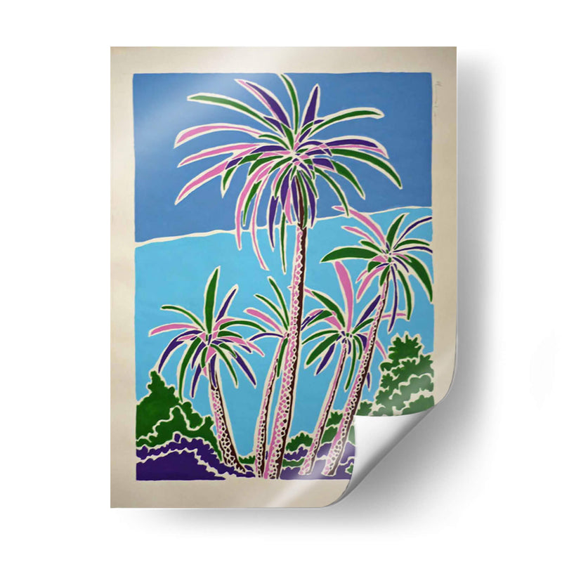 Palm trees - Virginia Maury | Cuadro decorativo de Canvas Lab