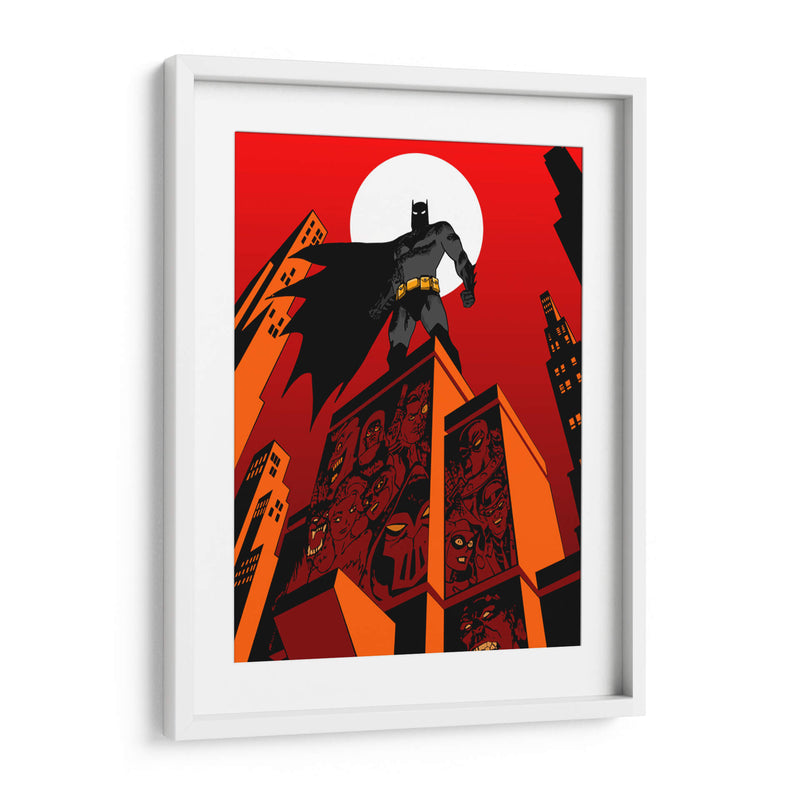 El Caballero Oscuro - Donaldo Meda  | Cuadro decorativo de Canvas Lab