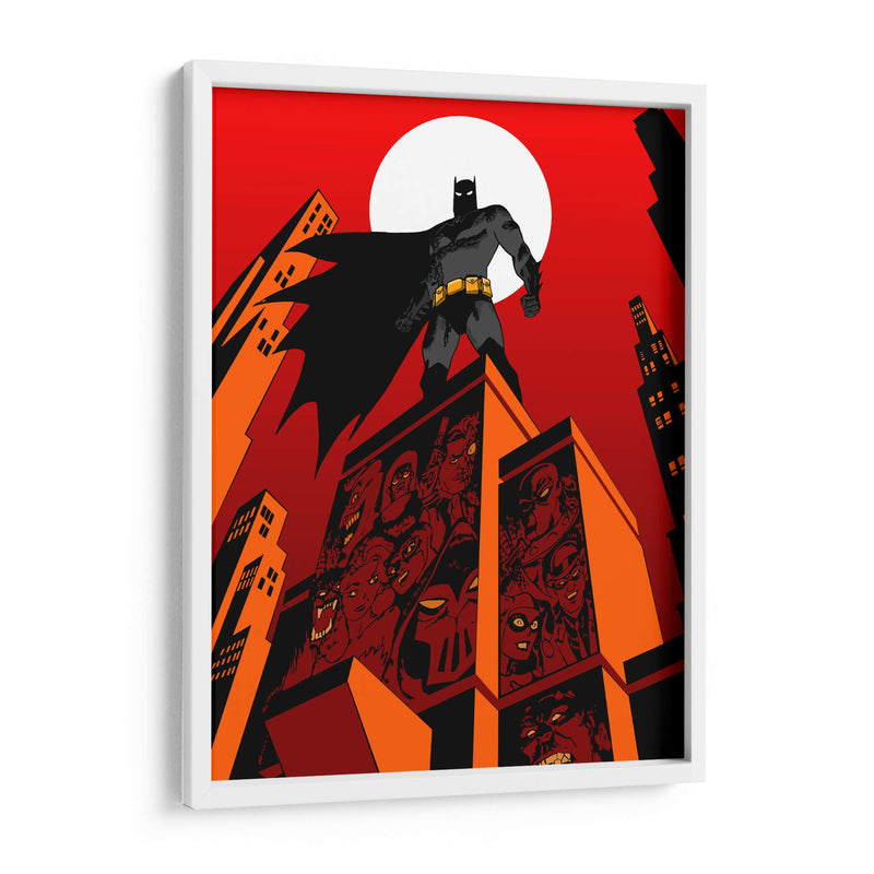 El Caballero Oscuro - Donaldo Meda  | Cuadro decorativo de Canvas Lab