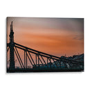 Puente de la libertad, Budapest - Claudia Luna | Cuadro decorativo de Canvas Lab