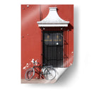 Bicicleta en colorida ventana de Valladolid Yucatán - Luis Rodrigo Magaña Andrade | Cuadro decorativo de Canvas Lab