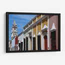 Las coloridas fachadas de Campeche - Luis Rodrigo Magaña Andrade | Cuadro decorativo de Canvas Lab