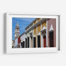 Las coloridas fachadas de Campeche - Luis Rodrigo Magaña Andrade | Cuadro decorativo de Canvas Lab