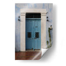 Puerta colorida en fachada de Campeche - Luis Rodrigo Magaña Andrade | Cuadro decorativo de Canvas Lab