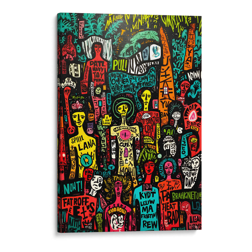 La Jungla de Basquiat - DEA Digital Esoteric Art | Cuadro decorativo de Canvas Lab