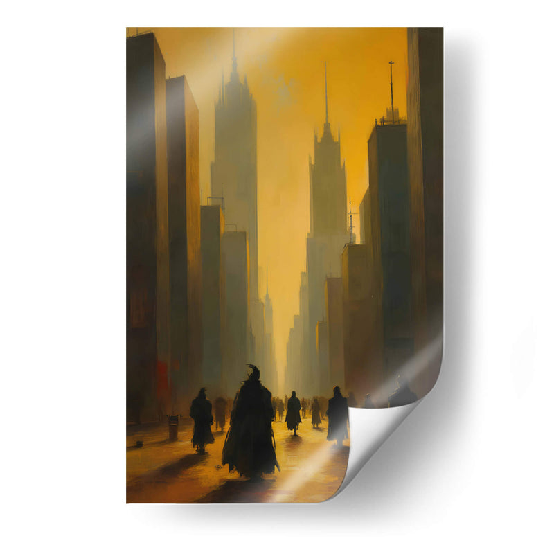 Cityscape Metafísico - DEA Digital Esoteric Art | Cuadro decorativo de Canvas Lab