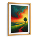 Landscape Expresionismo Vibrante - DEA Digital Esoteric Art | Cuadro decorativo de Canvas Lab