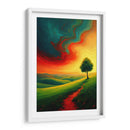 Landscape Expresionismo Vibrante - DEA Digital Esoteric Art | Cuadro decorativo de Canvas Lab