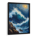 La Ola Vibrante - DEA Digital Esoteric Art | Cuadro decorativo de Canvas Lab