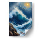 La Ola Vibrante - DEA Digital Esoteric Art | Cuadro decorativo de Canvas Lab