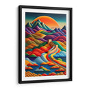 La Muralla Surrealista - DEA Digital Esoteric Art | Cuadro decorativo de Canvas Lab