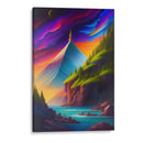 La Pirámide Misteriosa - DEA Digital Esoteric Art | Cuadro decorativo de Canvas Lab