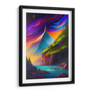 La Pirámide Misteriosa - DEA Digital Esoteric Art | Cuadro decorativo de Canvas Lab