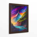 La Pirámide Misteriosa - DEA Digital Esoteric Art | Cuadro decorativo de Canvas Lab