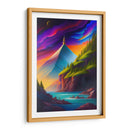 La Pirámide Misteriosa - DEA Digital Esoteric Art | Cuadro decorativo de Canvas Lab