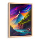 La Pirámide Misteriosa - DEA Digital Esoteric Art | Cuadro decorativo de Canvas Lab