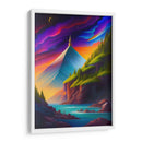 La Pirámide Misteriosa - DEA Digital Esoteric Art | Cuadro decorativo de Canvas Lab