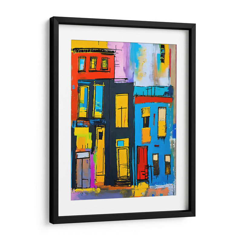 Vida en La Ciudad - DEA Digital Esoteric Art | Cuadro decorativo de Canvas Lab