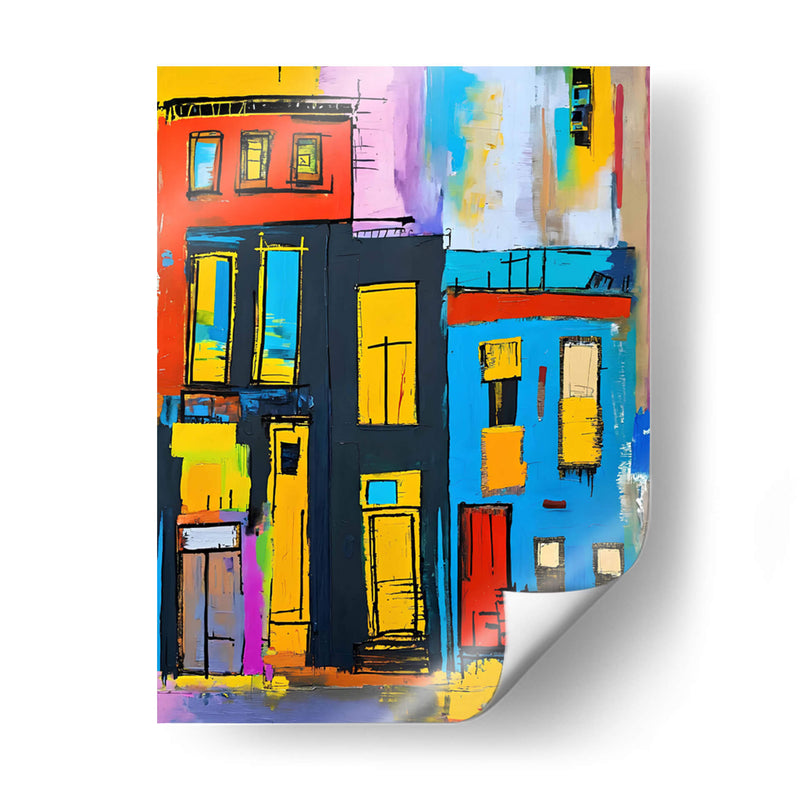 Vida en La Ciudad - DEA Digital Esoteric Art | Cuadro decorativo de Canvas Lab