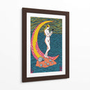 La Sirena Warhochelli - DEA Digital Esoteric Art | Cuadro decorativo de Canvas Lab