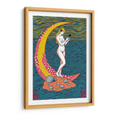 La Sirena Warhochelli - DEA Digital Esoteric Art | Cuadro decorativo de Canvas Lab