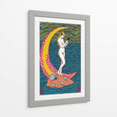 La Sirena Warhochelli - DEA Digital Esoteric Art | Cuadro decorativo de Canvas Lab