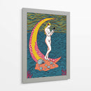 La Sirena Warhochelli - DEA Digital Esoteric Art | Cuadro decorativo de Canvas Lab