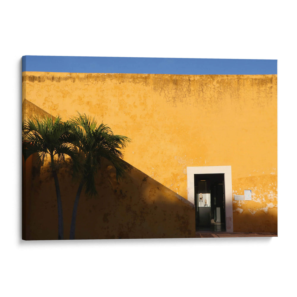 Fuerte en Campeche, visión minimalista - Luis Rodrigo Magaña Andrade | Cuadro decorativo de Canvas Lab