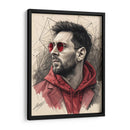 Messi - KaleidoArt Creations | Cuadro decorativo de Canvas Lab