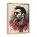 Messi - KaleidoArt Creations | Cuadro decorativo de Canvas Lab