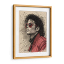 Michael Jackson - KaleidoArt Creations | Cuadro decorativo de Canvas Lab