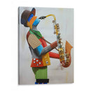 Saxofonista - Rodríguez Marconi | Cuadro decorativo de Canvas Lab