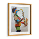 Saxofonista - Rodríguez Marconi | Cuadro decorativo de Canvas Lab