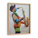Saxofonista - Rodríguez Marconi | Cuadro decorativo de Canvas Lab