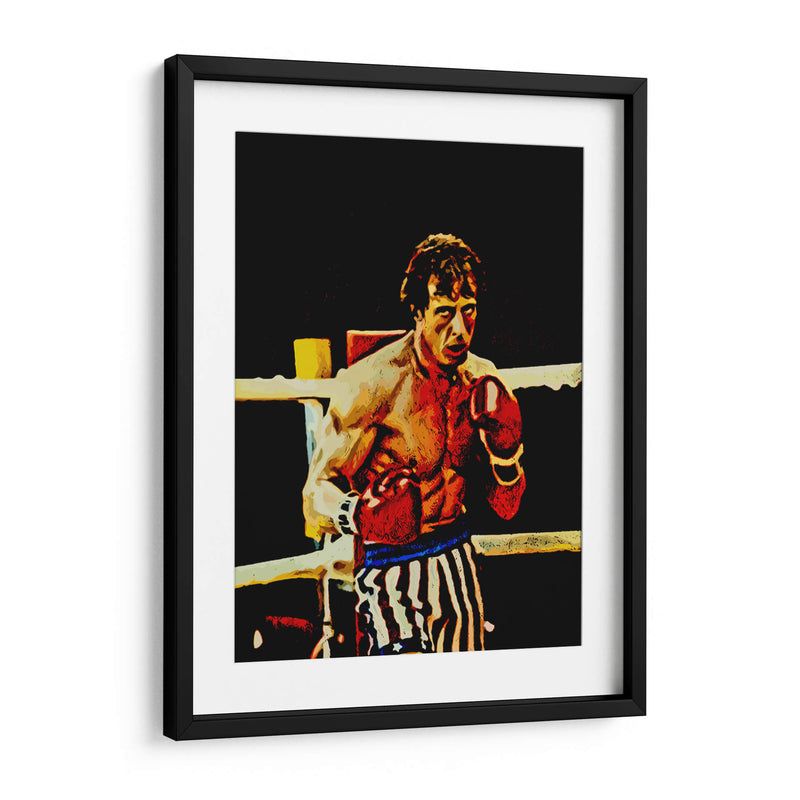 rocky balboa - Vicky Hanggara | Cuadro decorativo de Canvas Lab