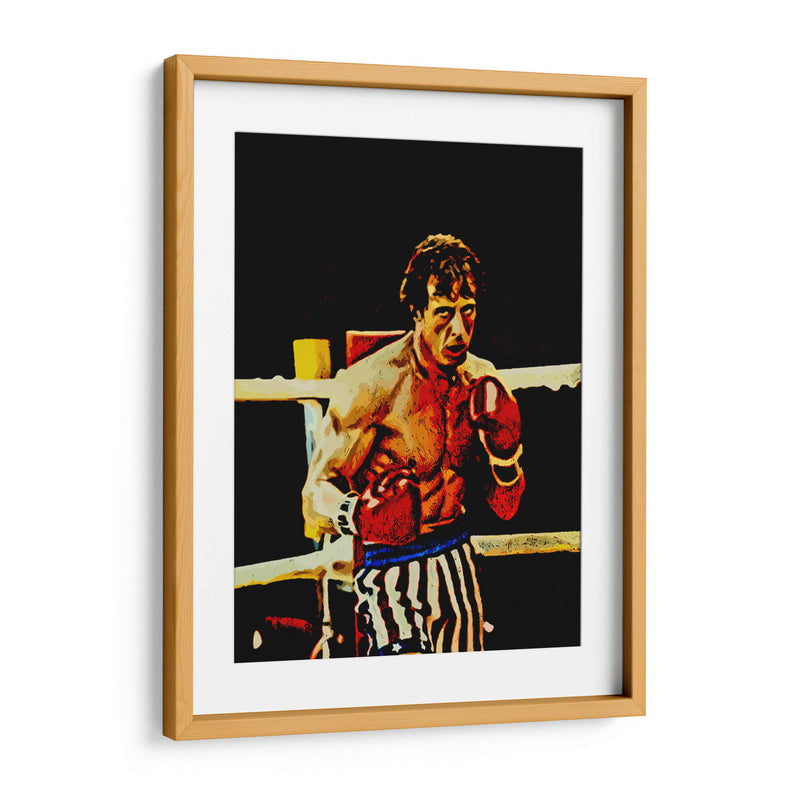 rocky balboa - Vicky Hanggara | Cuadro decorativo de Canvas Lab