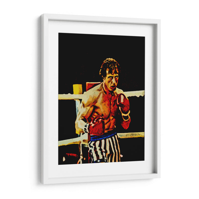 rocky balboa - Vicky Hanggara | Cuadro decorativo de Canvas Lab