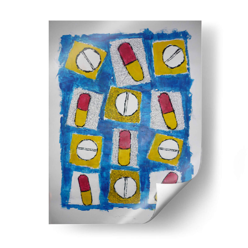The pills won”t help  - Virginia Maury | Cuadro decorativo de Canvas Lab