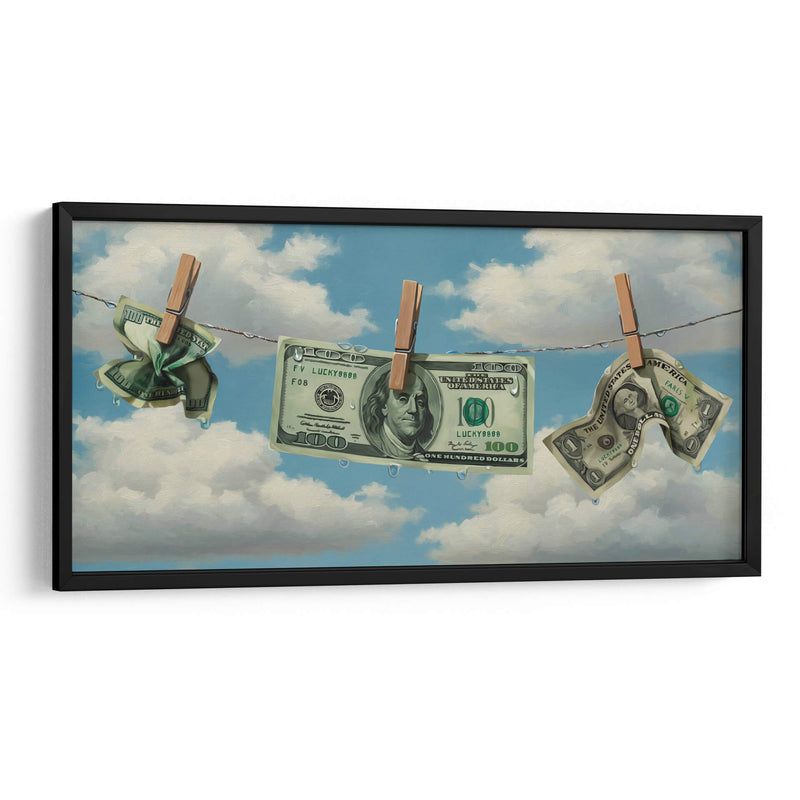 Lavado de Dinero - Fares Verdugo | Cuadro decorativo de Canvas Lab