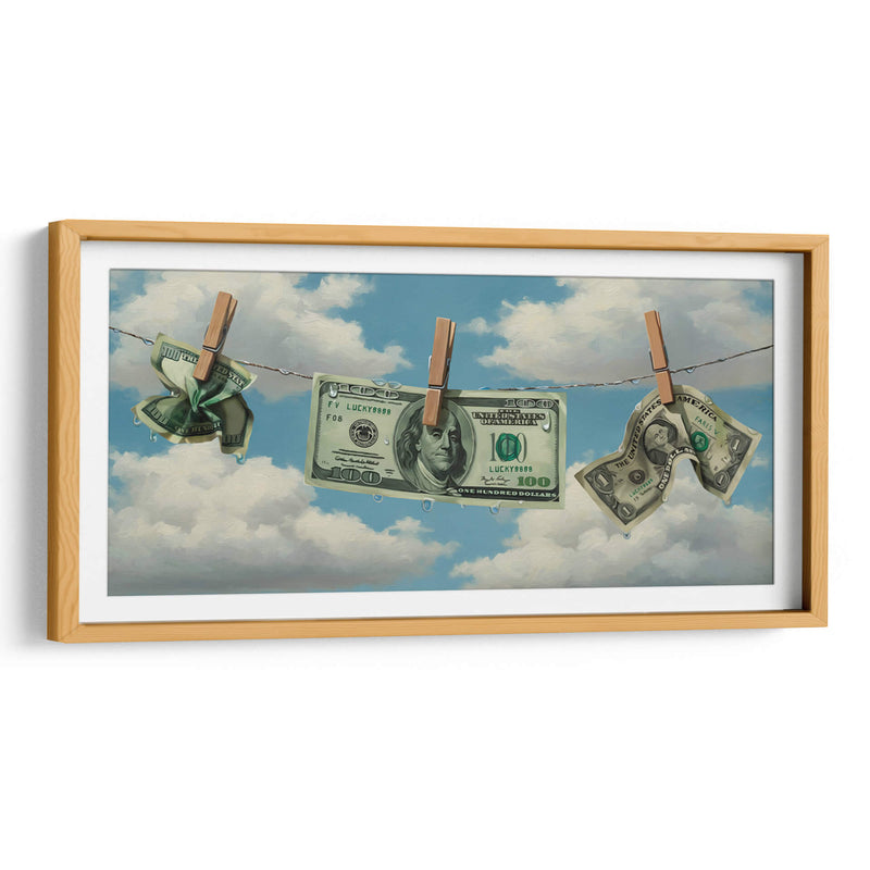 Lavado de Dinero - Fares Verdugo | Cuadro decorativo de Canvas Lab