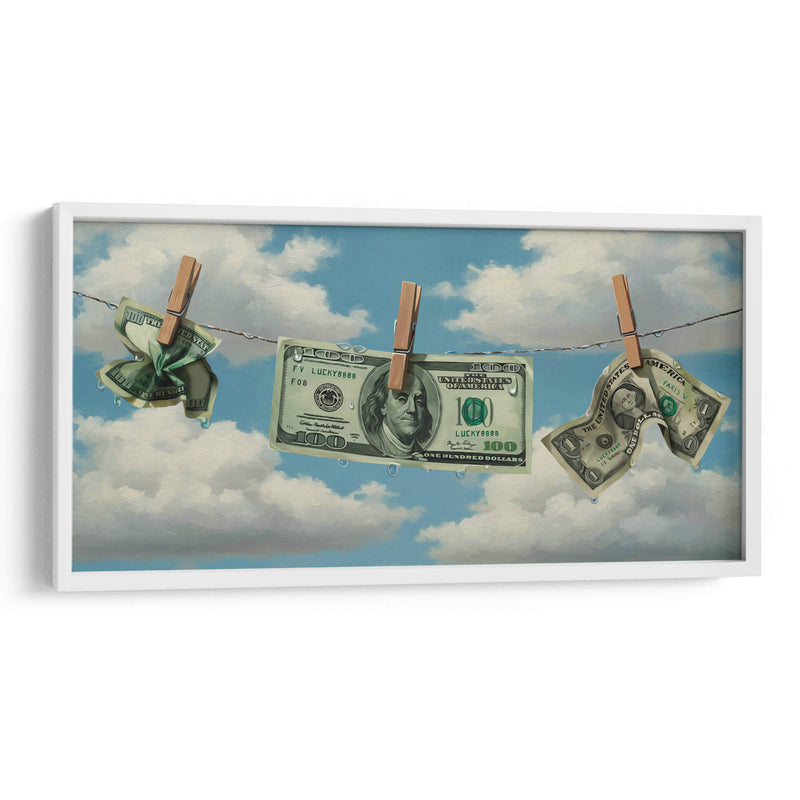 Lavado de Dinero - Fares Verdugo | Cuadro decorativo de Canvas Lab