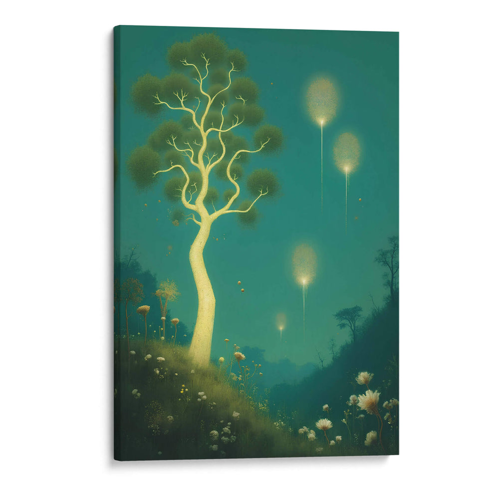 Árbol Astral Surrealista - DEA Digital Esoteric Art | Cuadro decorativo de Canvas Lab