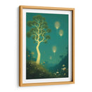 Árbol Astral Surrealista - DEA Digital Esoteric Art | Cuadro decorativo de Canvas Lab